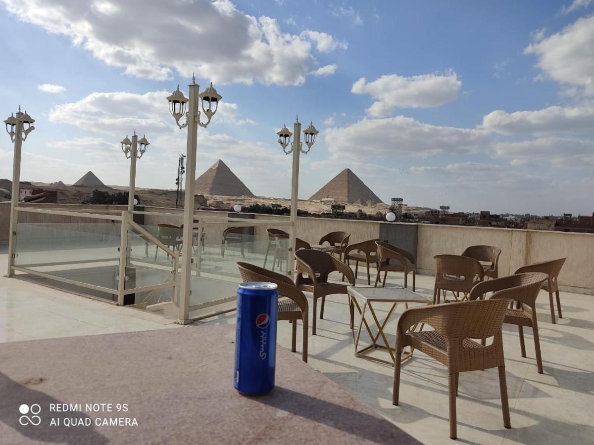 Khufu Pyramids Hotel Kafret el-Gabal Exteriör bild