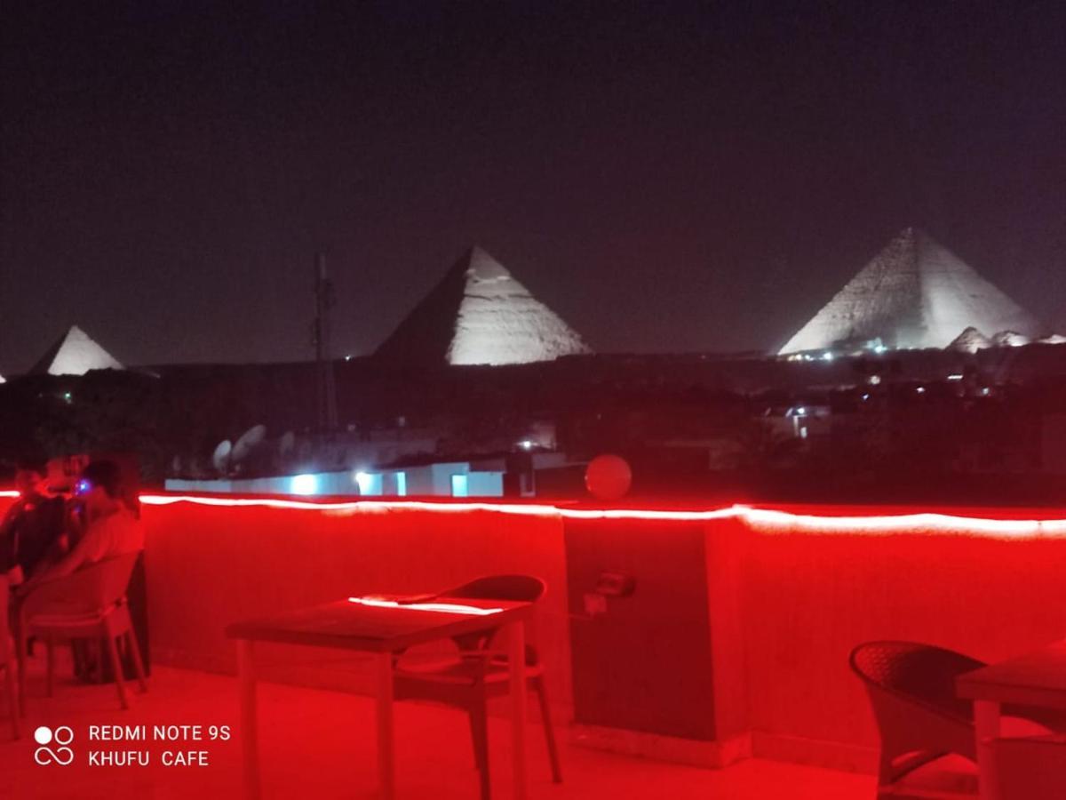 Khufu Pyramids Hotel Kafret el-Gabal Exteriör bild