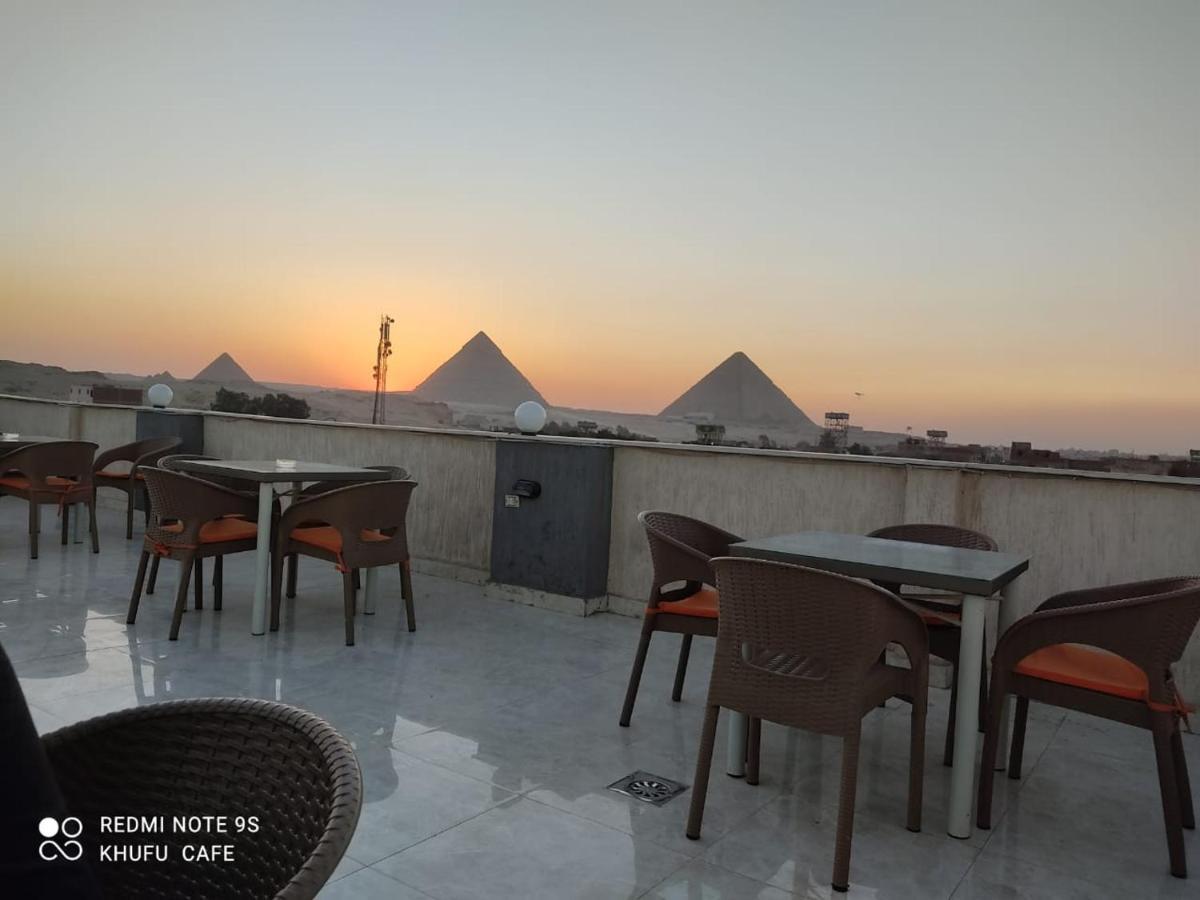 Khufu Pyramids Hotel Kafret el-Gabal Exteriör bild