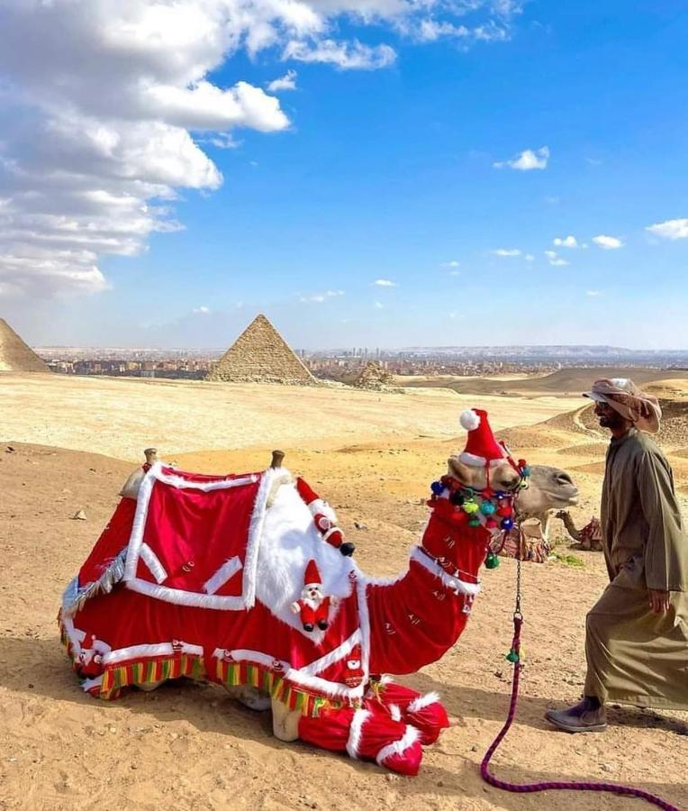 Khufu Pyramids Hotel Kafret el-Gabal Exteriör bild