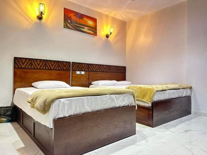 Khufu Pyramids Hotel Kafret el-Gabal Exteriör bild